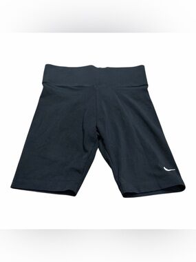 Nike Women’s High Waist Bike Spandex Shorts, Size Medium, Black